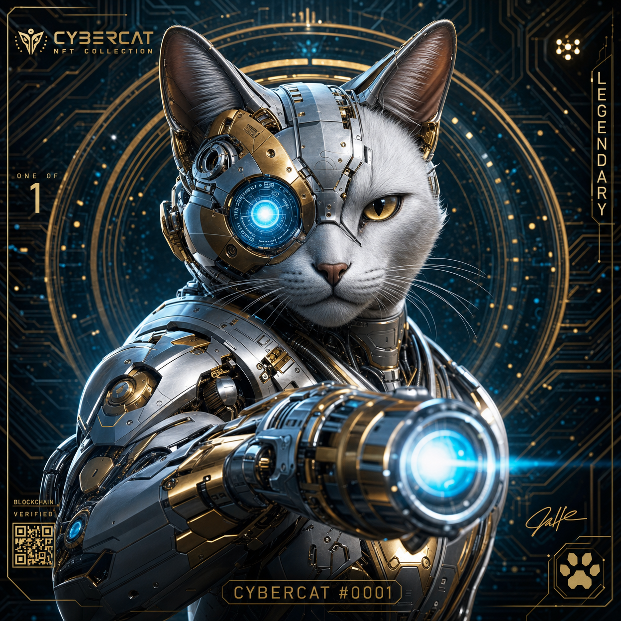 Neko #6 — CyberCat #0001